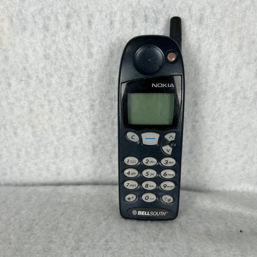 Nokia 5120 Cell Phone Unisex OS Black BellSouth Vintage Retro Untested
